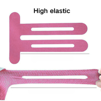 Bande de kinésiologie prédécoupée pour la protection du genou, patchs en coton élastique, bandage musculaire athlétique pour la course et le soulagement de la douleur