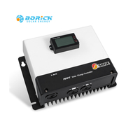 Contrôleur de charge solaire MPPT 70A 80A 100A 12V 24V 48V avec fonction d'éclairage TTL RS485 BT, efficacité >99%, directement de l'usine
