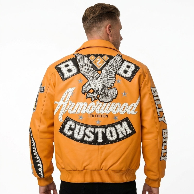 Custom Vintage Streetwear Leather Varsity Jacket