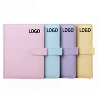 Buy Wholesale China A5 Pu Leather Budget Binder Notebook With 8pcs A5 Binder  Pockets 6 Ring Binder Loose Leaf Planner & Leather Notebook at USD 1.5