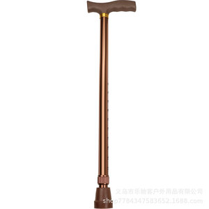 Bâton de randonnée pliant d'extérieur, bâton de marche télescopique à 2 sections, poignée ergonomique noire renforcée pour personnes âgées, voyage et escalade - Product Image 3