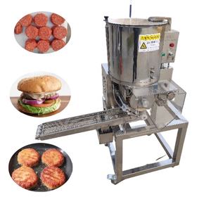 Machine de fabrication de produits carnés Machine automatique à <span class=keywords><strong>hamburger</strong></span> Beaf Meat Patty Fish Chicken Burger Sandwich Patty Machine pour aliments <span class=keywords><strong>KFC</strong></span> - Product Image 4