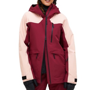 Chaqueta de Esquí para <span class=keywords><strong>Mujer</strong></span>, Resistente al Viento, Diseño Personalizado OEM, Versátil, para Montaña, Safari, Impermeable, Transpirable, Tipo Anorak - Product Image 3