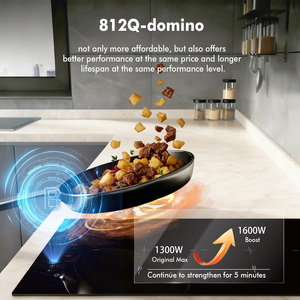 เตาแม่เหล็กไฟฟ้าสองหัว3200W ที่มีดีไซน์น้ำหนักเบา - Product Image 4