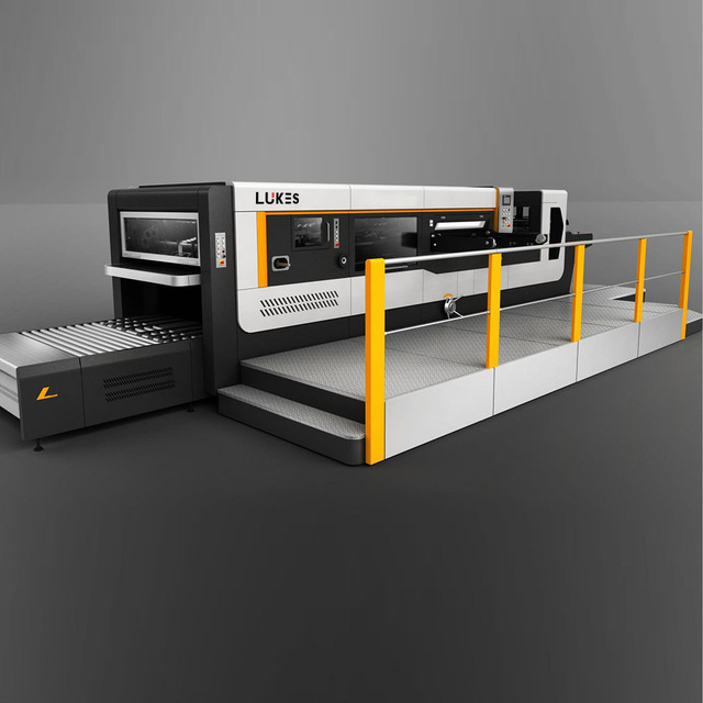 Brand New Creasing Machine Automatic LKS1450BQ Paper Punching Machine and  Flatbed Die Cutting Machine