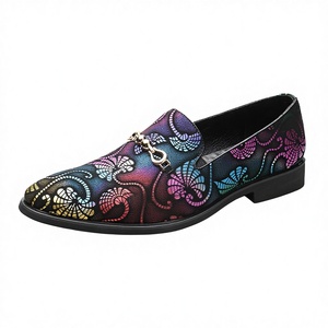 Mocasines de PU Personalizados al por Mayor para Hombre, Zapatos Casuales de Boda para Toda Temporada, Tallas 38-46 - Product Image 3