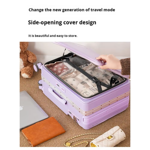 Multifunctional High-quality Business Pc Travel <strong>Suitcase</strong> with USB Silent Universal Wheel Lightweight <strong>Small</strong> Carry-on <strong>Suitcase</strong> - Product Image 6