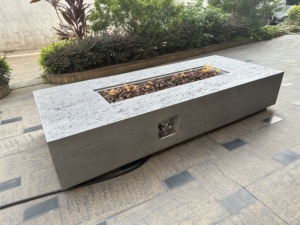 Propano corten <span class=keywords><strong>gas</strong></span> hoguera al aire libre calefacción quemador kit chimenea vidrio puerta al aire libre hoguera <span class=keywords><strong>gas</strong></span> - Product Image 5