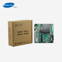 Placa Base Industrial ITX-M9E 4 Lan J1900 DDR3L 6 USB COM PS2 Mini-PCIE WIN Linux para Firewall, Router y Seguridad de Red