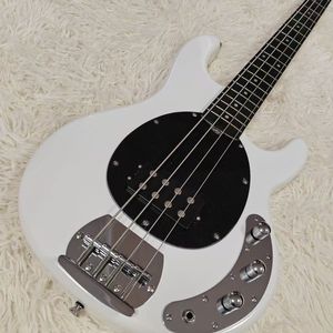Guitare <span class=keywords><strong>basse</strong></span> électrique professionnelle <span class=keywords><strong>Musicman</strong></span> à cinq <span class=keywords><strong>cordes</strong></span>, couleur bois naturel haut de gamme, micro H, finition mate, style rock - Product Image 5