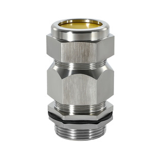 IP68 cavo a doppia guarnizione di protezione connettore impermeabile in acciaio inossidabile corazzato in ottone a prova di esplosione scatola di imballaggio marino - Product Image 5