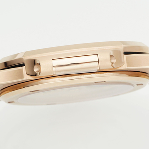 Montre mécanique de luxe en or rose pour hommes, bracelet en cuir de crocodile noir, lunette octogonale, affichage de la date, montre-bracelet haut de gamme pour affaires - Product Image 4