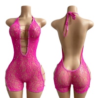 ELITES Lingerie Sexy Vente en Gros Créateur Sur Mesure Tenues Exotiques pour Danseuses Sexy Costumes de Strip-Teaseuse Vêtements de Pole Dance pour Boîte de Nuit et Fête