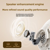 AKZ 1002 Nouveau modèle privé transfrontalier avec suppression active du bruit (ANC) pour casque sans fil supra-auriculaire étanche IPX3 pour le sport et les voyages