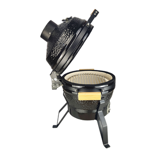 Marmite de 13 pouces BBQ Grills extérieur en acier inoxydable charbon de bois <span class=keywords><strong>Kebab</strong></span> fonte classique noir Barbecue foyer Patio BBQ <span class=keywords><strong>Gril</strong></span> - Product Image 5