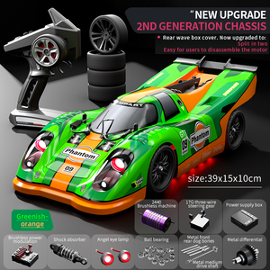 SCY16307PRO Coches RC sin Escobillas 4WD, Coches de Carreras Planos Extremos, Modelo de Vehículo de Carreras de Alta Velocidad a Escala 1/16, Regalos de Hobby RC, Gran Venta 2026 - Product Image 3