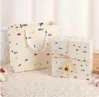 Boîte d'emballage de cosmétiques personnalisée avec logo, motif à pois, pour cadeaux, maquillage, parfum, recyclable, haut de gamme, mignonne, taille moyenne