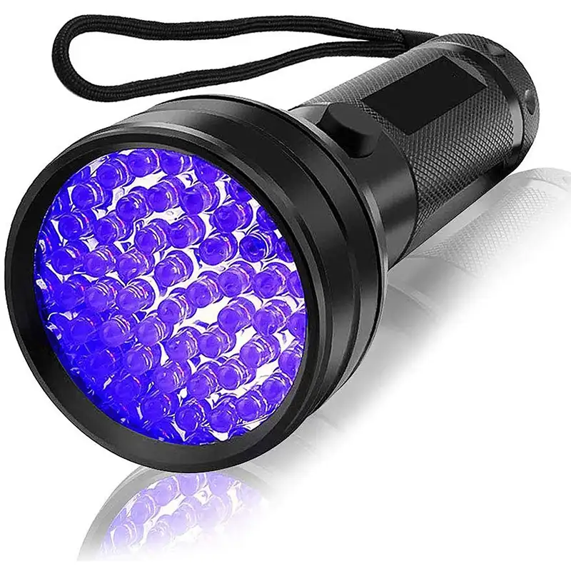 395 NM UV Flashlight 51 Led UV Flashlight Ultraviolet Torch 2022 Newest UV Led Flashlight With Black Filter