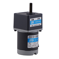 ZD Motor Fournisseur de moteur 6W 10W 12V DC avec rapport de réduction de réducteur 60:1-200:1 pour Z2D10-12GN-30S de machines CNC/2GN200K