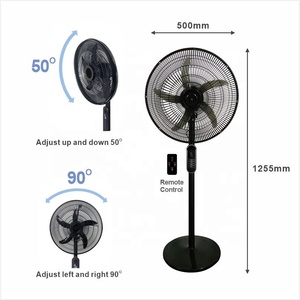 Ventilateur <span class=keywords><strong>tour</strong></span> multifonctionnel avec télécommande, 18 pouces, 3-en-1, flux d'air réglable, silencieux et oscillant – Prix de gros usine - Product Image 3