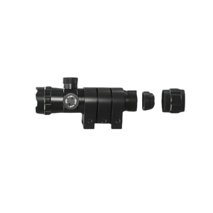 Kit d'alignement extérieur pour dispositif optique à faisceau vert avec support à pince annulaire, cordon de pression spiralé et tube en aluminium mat - Product Image 4