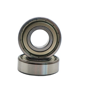Rodamiento de Bolas de Ranura Profunda 6203, Rodamiento Radial de Bolas Métrico de Una Hilera, Pieza de Repuesto para Motor, Bomba, Motor, Acero Cromado Industrial 2RS - Product Image 1