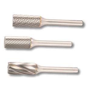 Fresa Rotativa Cilíndrica de Carburo Sólido de 6,3 mm x 12,7 mm para Pulir Metal, Madera y Plástico - Product Image 1