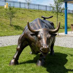 Statua Decorativa da Esterno del Toro di Wall Street in Bronzo di Grandi Dimensioni RELONG, Personalizzabile e Disponibile per la Vendita - Product Image 3