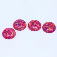 Opale synthétique OP01-92 noir laboratoire cultivé Bello Opal Cabochon perles en vrac en 92 couleurs pour la conception de bijoux