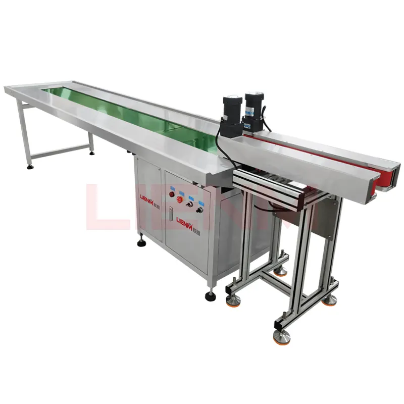 Factory Price Custom Conveyor Belt 4M 6M 8M Stainless Steel Product Line Conveyor Belt Machine