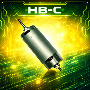 Motor Eléctrico Miniatura Hb-C 395 de Longitud Extendida DC para Lavadora Industrial de Piezas, Limpiadora de Alta Presión, Bobina Metálica, Certificado RoHS - Product Image 1