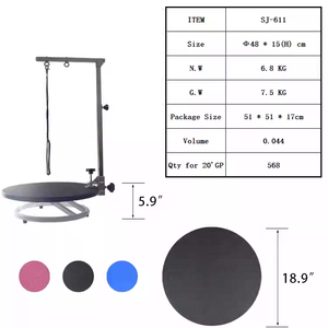 Disque Rotatif <span class=keywords><strong>Auxiliaire</strong></span> Direct Usine pour Table <span class=keywords><strong>de</strong></span> Toilettage pour Animaux <span class=keywords><strong>de</strong></span> Compagnie, Roue <span class=keywords><strong>de</strong></span> Tonte pour Chats et Chiens, pour Lavage des Poils - Product Image 2