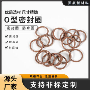 Joint torique personnalisé pour pipeline automobile, en fluororubber résistant à l'usure, Jiaxing - Product Image 5