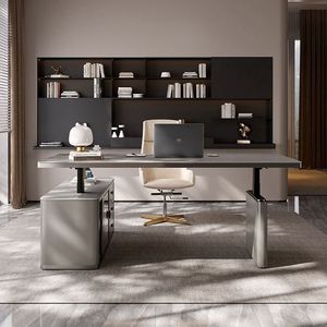 Customization Design Modern <strong>Small</strong> Luxury Marble Boss <strong>Office</strong> <strong>Desk</strong> With Chairs Accessories Furniture Set L Shape <strong>Office</strong> <strong>Desks</strong> - Product Image 4