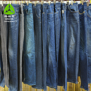 Jeans Usati all'Ingrosso, Abbigliamento Maschile di Seconda Mano, Vestiti Usati in Balle al <span class=keywords><strong>Kg</strong></span> - Product Image 3