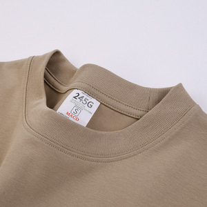 Camiseta de Hombre de Alta Calidad, 250 GSM, Cuello Redondo, Corte Holgado, Transpirable, Informal, de Manga Corta, para Uso Diario - Product Image 6