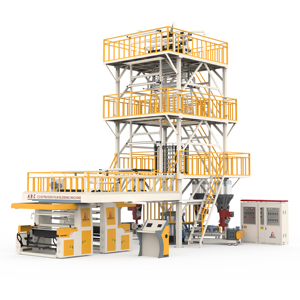 Machine <span class=keywords><strong>de</strong></span> <span class=keywords><strong>production</strong></span> <span class=keywords><strong>de</strong></span> films plastiques, 3 couches, automatique, vente directe d'usine - Product Image 1