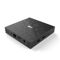 Ranboda Boîtier TV Android IPTV T9 de haute qualité, Free-to-air, 4 Go de RAM, 32 Go de ROM, Quad Octa Core