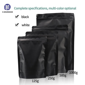 Sacchetti Personalizzati per Caffè in Grani con Stampa Rotocalco MOPP/VMPET/PE, Richiudibili, Impermeabili, Buste per Caffè Nere e Bianche con Cerniera - Product Image 5