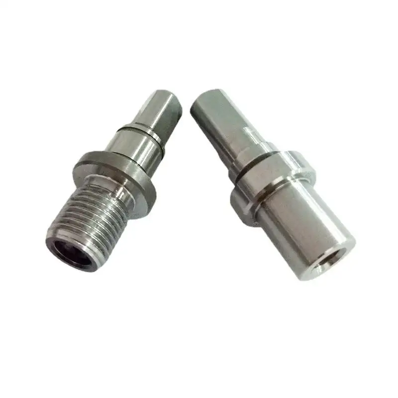 Customized CNC Turning Parts Thread Shaft Metal Motor Gear Shaft Machinery Accessories CNC Machining Services Stainless Steel