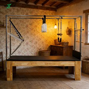 Máquina de Pilates Reformer de Madera de Roble Cadillac Duradera de SAERDE para Estudios de Pilates/Yoga - Product Image 1