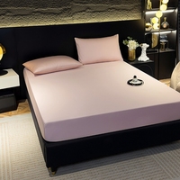 Parure de draps de luxe en coton, taille King, soyeux et lisse, pour un sommeil naturel, teinture réactive, anti-décoloration
