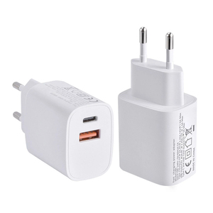 <span class=keywords><strong>Cargador</strong></span> Rápido USB <span class=keywords><strong>Tipo</strong></span> C de 20W PD QC3.0, Adaptador de Carga Rápida para Teléfono 17 16 15 Samsung <span class=keywords><strong>Huawei</strong></span>, Adaptador para Teléfonos Móviles - Product Image 1