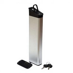 Boîtier de batterie ALX014 pour vélo électrique, antivol, coque vide dissimulée, couvercle supérieur verrouillable pour projets de vélos électriques urbains sécurisés - Product Image 1