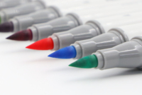 Ensemble de marqueurs à double pointe personnalisés IERS, 300 couleurs et 48 couleurs, marqueurs à base d'alcool pour le dessin artistique