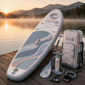 Notre planche à pagaie écologique et portable apporte de grands moments de plaisir pour les sorties en <span class=keywords><strong>famille</strong></span> et les aventures aquatiques en plein air. - Product Image 6