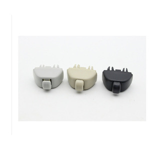 Clips para visera, ganchos, hebillas 6RD857561 para VW New Passat Jetta Santana Polo ABS, fácil instalación, beige, gris, negro - Product Image 1