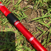 Zeray — pôle de Trekking réglable ultraléger pour l'extérieur, poignée droite, bâtons de marche en Aluminium, pour l'alpinisme