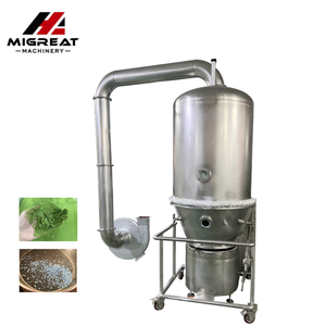Essiccatore a letto fluido verticale in acciaio inossidabile per polvere di tè, erbe, fertilizzanti e legumi - Product Image 1