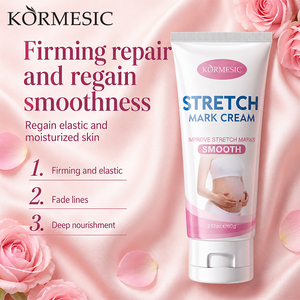 Crème <span class=keywords><strong>anti</strong></span>-vergetures KORMESIC Private Label 60g, naturelle, hydratante, lissante, pour la grossesse, élimination des cicatrices - Product Image 1